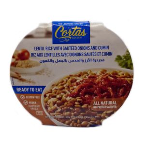 Cortas-Rte Lentil Rice With Sauteed Onions Cumin 12 Oz 350 Gr 340 ml