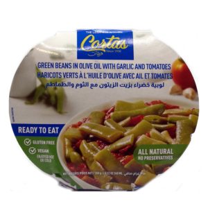 Cortas-Rte Green Beans In Olive Oil With Garlic Tomato 12 Oz 350 Gr 340 Ml