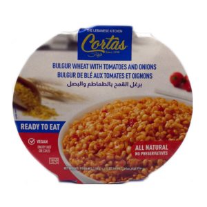 Cortas-Rte Bulgur Wheat With Tomatoes Onions 12 Oz 350 Gr 340 Ml