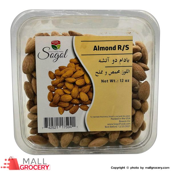Sogol-Almond R/S 12 Oz 340 Gr