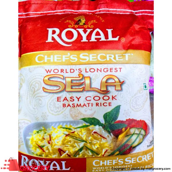 Royal-India Basmati White Rice Sela 10 Lb 4.5 Kg