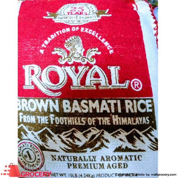 Royal-India Brown Basmati Rice Sela 10 Lb 4.5 Kg