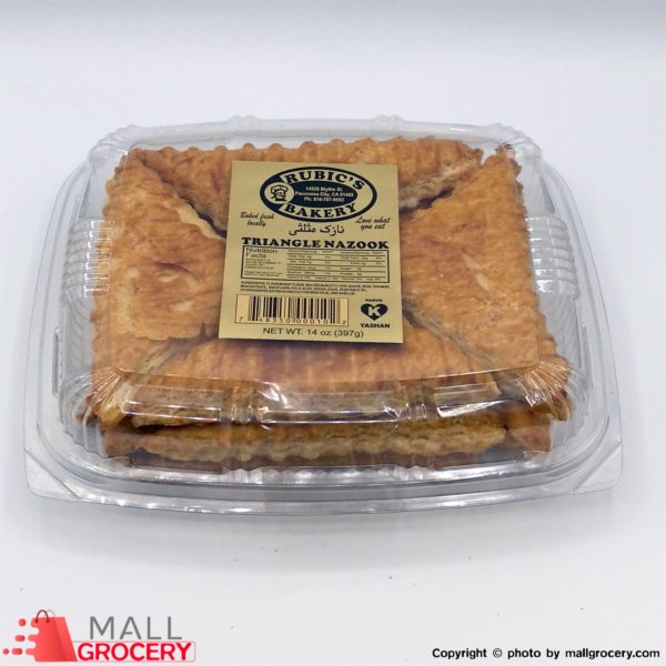 Rubics Bakery-Trangle Nazook 14 Oz 397 Gr