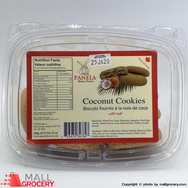 Panela-Coconut Cookies 12 Oz 330 Gr
