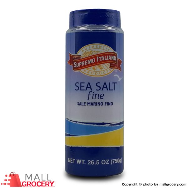 Supremo Italiano-Sea Salt Fine Sale Marino Fino 26.5 Oz 750 Gr