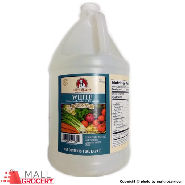 Chef s Quality-Distilled White Vinegar 1 Gal