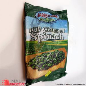 James Farm-Iqf Chopped Spinach 2 Lb 0.9 Kg