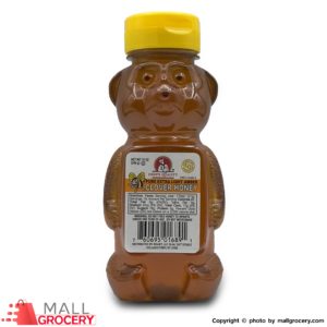 Chef s Quality-Pure Extra Light Amber Clover Honey Bear 12 Oz 340 Gr