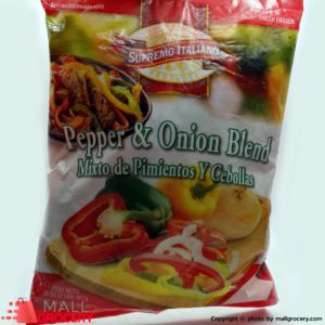 Supermo Italiano-Frozen Pepper Onion Blend 32 Oz 907 Gr