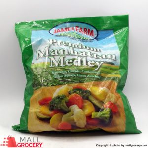 James Farm-Premium Manhattan Medley China Squash Broccoli 32 Oz 907 Gr