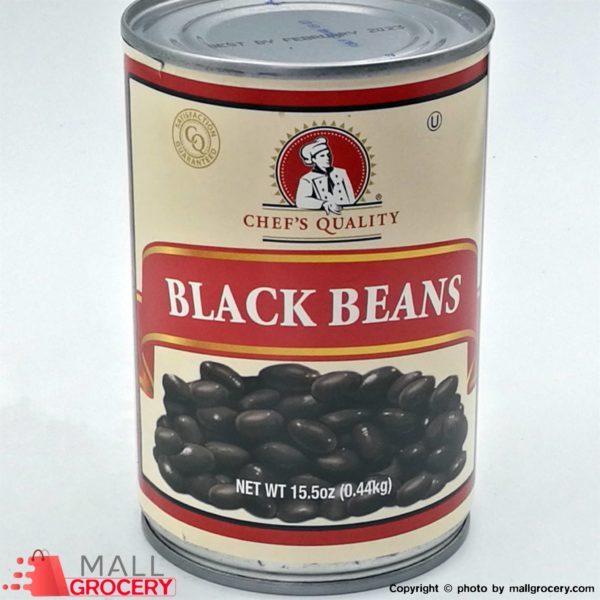 Chef s Quality-Black Beans 15.5 Oz 440 Gr