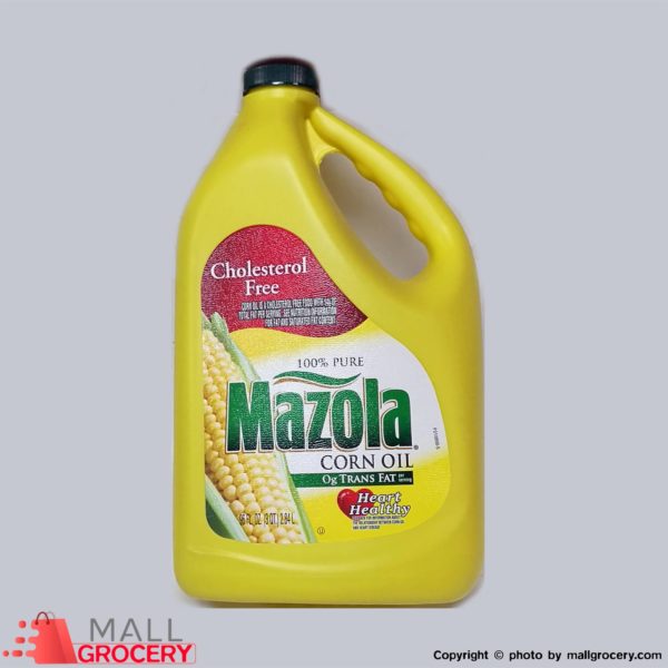 96 Fl.oz 100 Pure-Mazola Corn Oil - Cholestrol Free 2.84 L - 3qt
