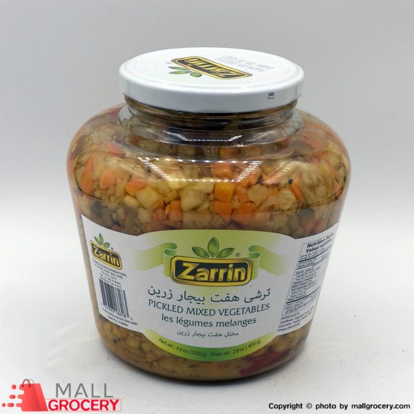 Zarrin-Pickled Mixed Vegetables 28 Oz 800 Gr