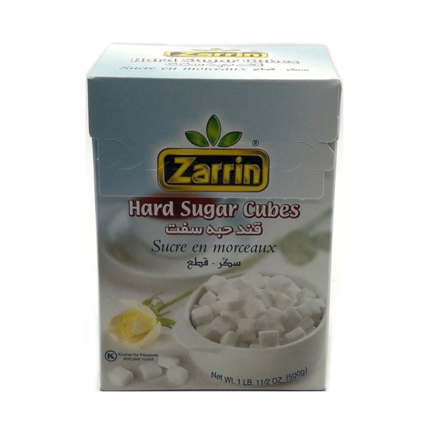 Zarrin-Hard Sugar Cubes 11.2 Oz 500 Gr