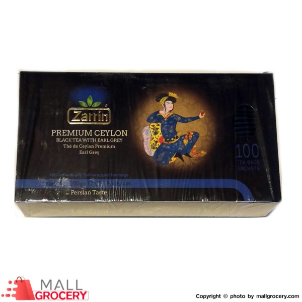 Zarrin-Premium Ceylon Black Tea With Earl Grey 7oz