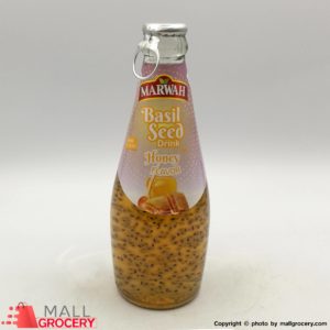 Marwah Basil Seed Drink Honey Flavor 9.8 Fl Oz 277 G