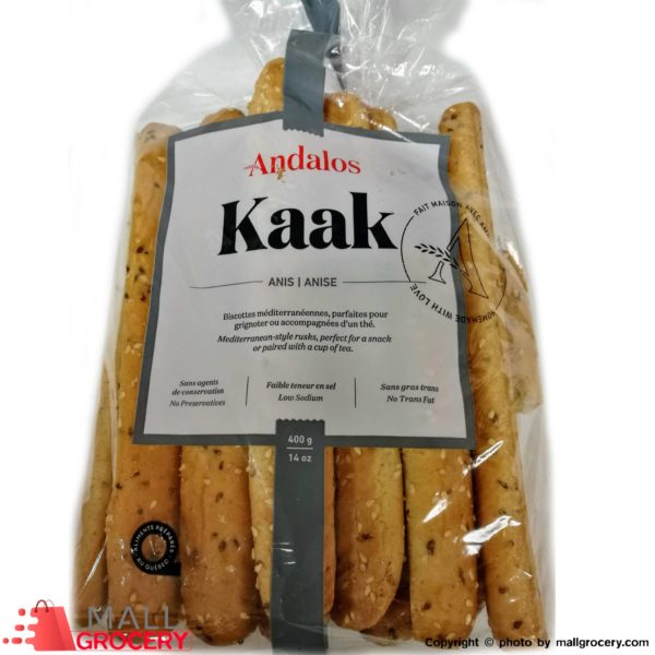Andalos-Kaak Anise Bread Sticks 14 Oz