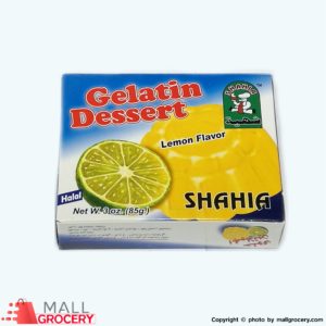 Shahia-Halal Lemon Flavor Gelatin Dessert 3 Oz