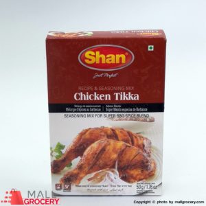 Shan-Chicken Tikka Seasoning Mix For Super Bbq Spice Blend 1.76 Oz 50 Gr
