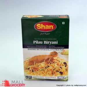 Shan-Pilut Biryani Seasoning Mix For Mughal Style Meat Pilaf 1.76 Oz 50 Gr