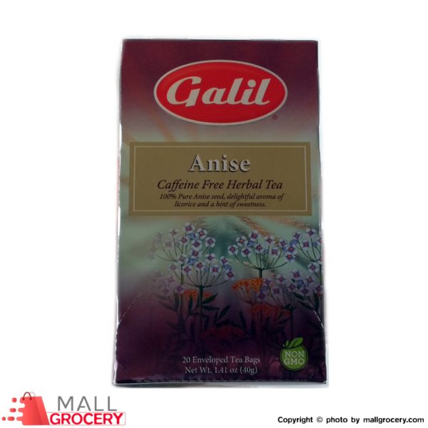 Galil-Anise Caffeine Free Herbal Tea 1.41 Oz