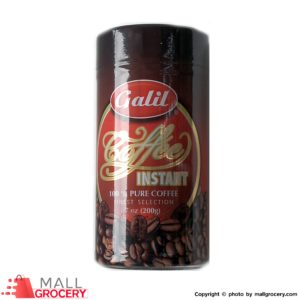 Galil-Coffee Instant 100 Pure Coffee 7oz
