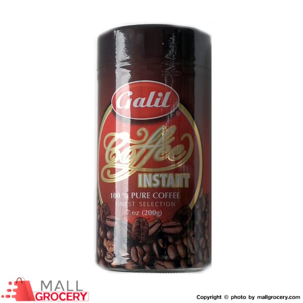 Galil-Coffee Instant 100 Pure Coffee 7oz