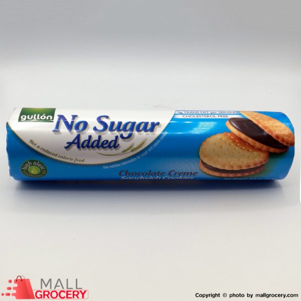 Gullon-No Sugar Added Chocolate Creme Sandwich Cookies 8.8 Oz 250 Gr