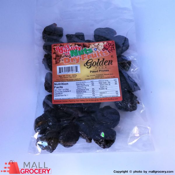 Golden Pack-Pitted Prunes 8 Oz 227 Gr