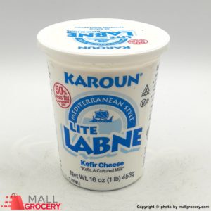 Karoun-Mediterranean Style Lite Labne - Kefir Cheese 16 Oz 453 Gr