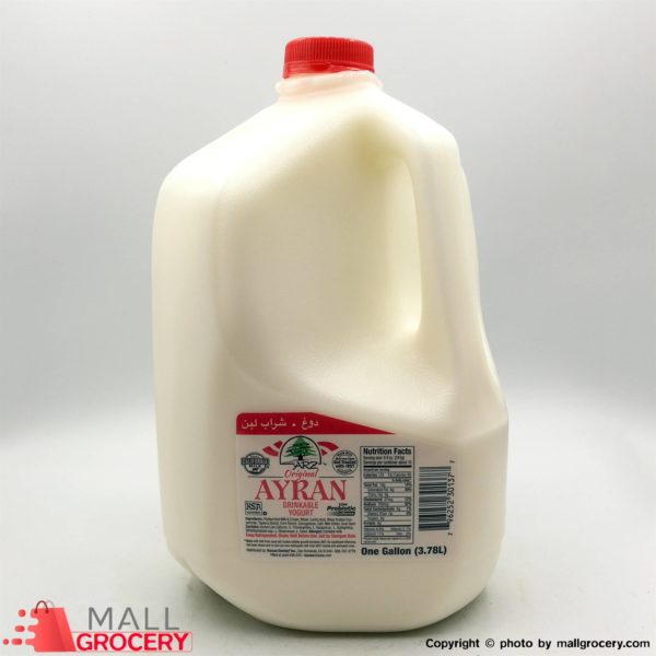 Arz-Original Ayran Drinkble Yogurt 1 Gallon 3.78 L
