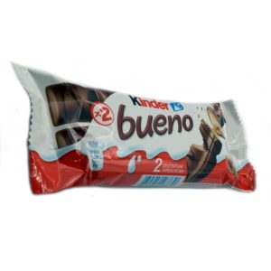 Kinder-Bueno Hazelnut Chocolate Candy - 1.5 Oz 43 Gr