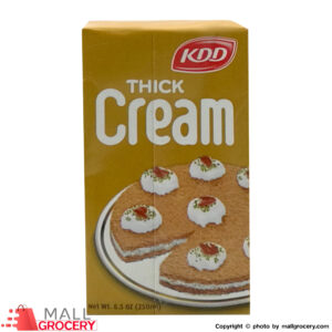 KDD-Thick Cream 8.5 oz 250 ml