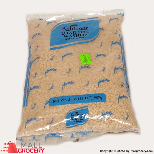 Kohinoor Urad Dal Washed Split Matpe Beans 32 Oz