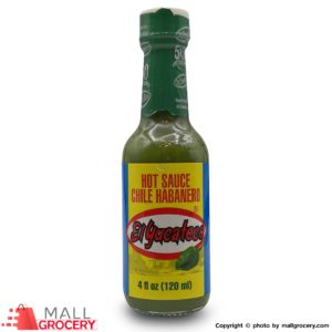 El Yucateco-Hot Sauce Chile Habanero Green 4 Fl Oz 120 Ml