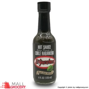 El Yucateco-Hot Sauce Black Label Reserve Chile Habanero 4 Fl Oz 120 Ml