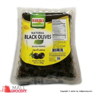 Baraka-Natural Black Olives 28.2 Oz