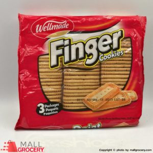 Wellmade-Finger Cookies 15.87 Oz 450 Gr