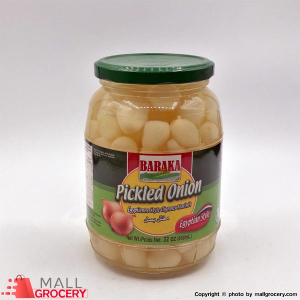 Baraka-Pickled Onion 32 Oz 907 Gr