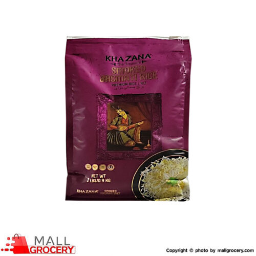 Khazana-Smoked Basmati Rice 2 Lb 0.9 Kg