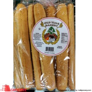 Old Time Bakery-Bread Sticks Kaak 14 Oz Sesame Long