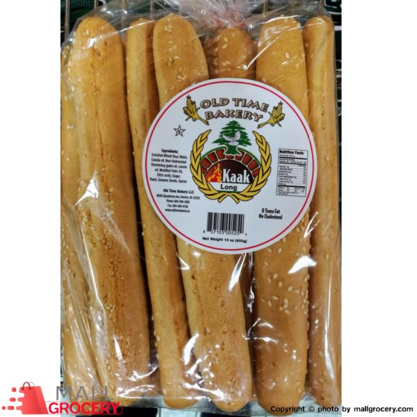 Old Time Bakery-Bread Sticks Kaak 14 Oz Sesame Long