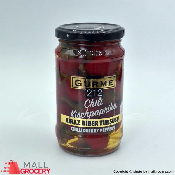 Gurme 212-Chilli Cherry Peppers 310 Gr