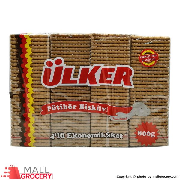 Ulker-Potibor Tea Biscuits 4x200 gr 28.2 Oz 800 Gr