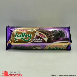 Ulker-Halley Chocolate Marshmallow With Blackberry 8x30 gr 236 Gr