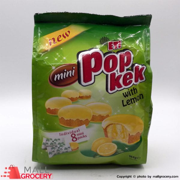 Eti-Mini Pop Kek With Lemon 144 G