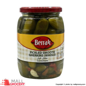 Berrak-Pickled Smooth Gherkins (Whole) 34 Oz 980 Gr Turk