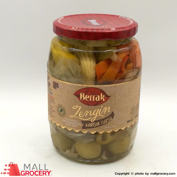 Berrak-Mixed Pickles 34.5 Oz 980 Gr Turkey