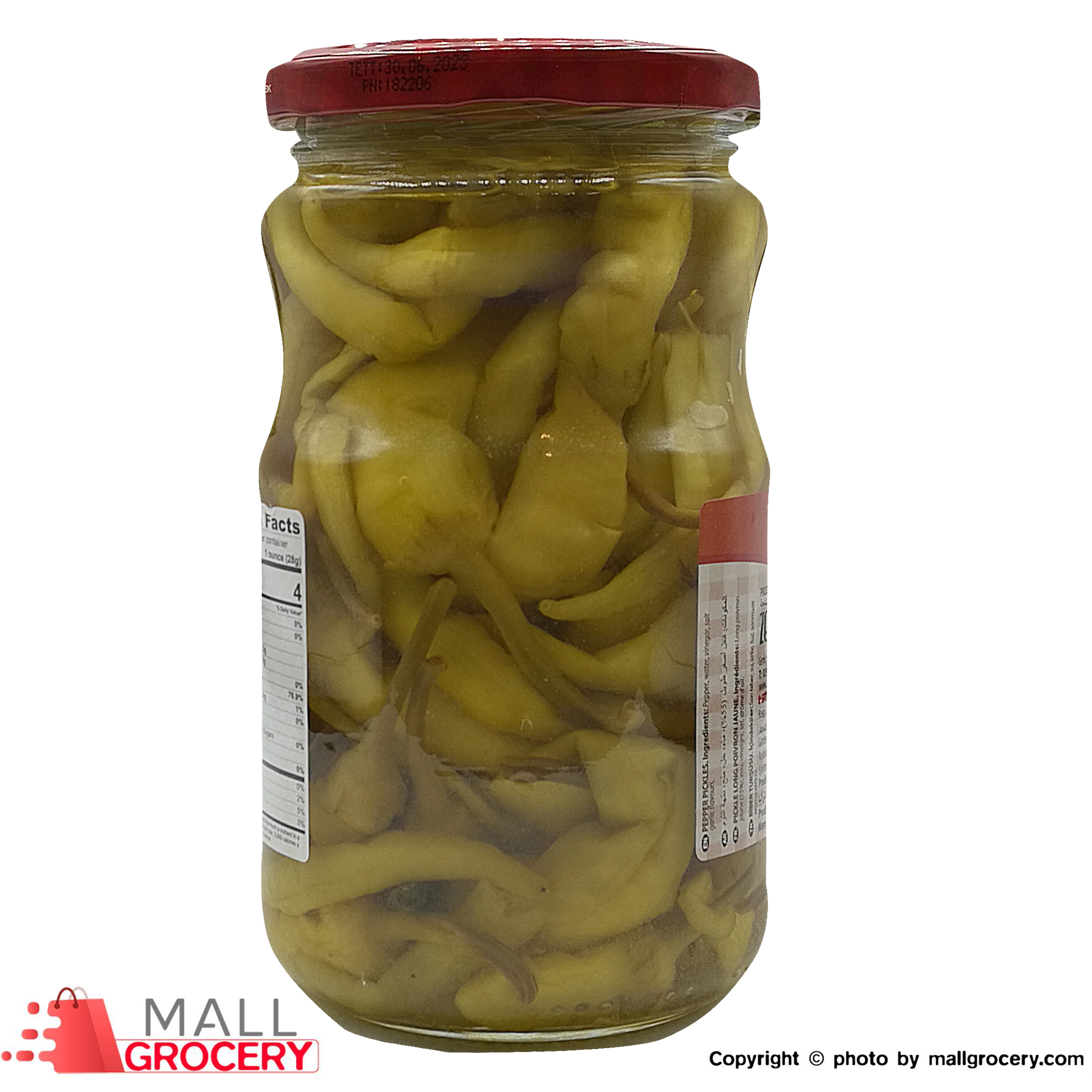 Berrak-Pepper Pickles 21 Oz 600 Gr Long Poivron Jaune - Image 4