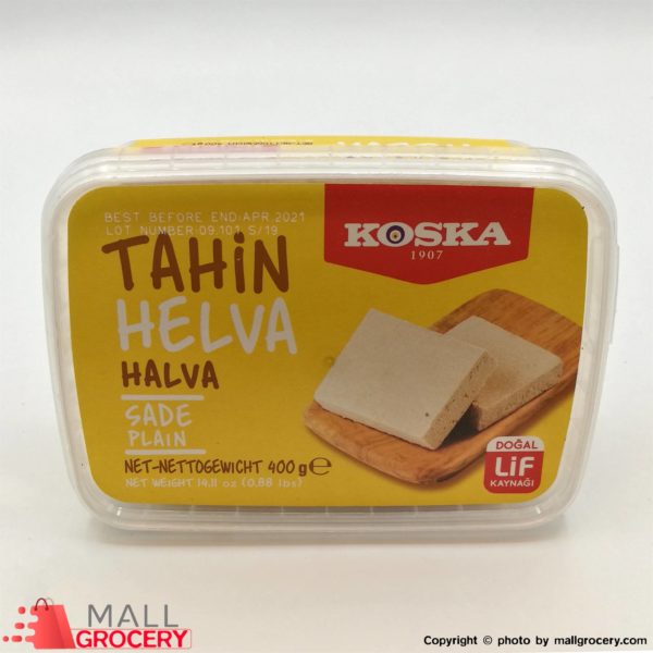 Koska-Tahin Helva Sade Plain 14.11 Oz 400 Gr